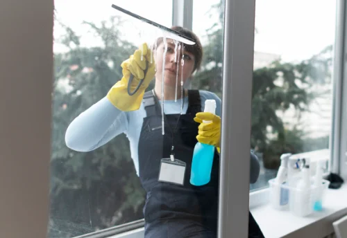 Nettoyage de vitres intérieures et extérieures aux Bondons